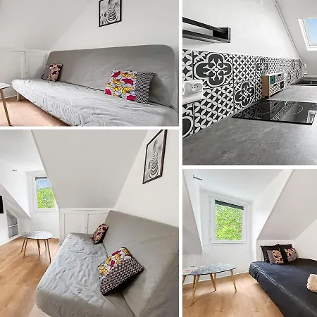 아파트 Douillet Avec Wi-fi, Proche Transports 투르